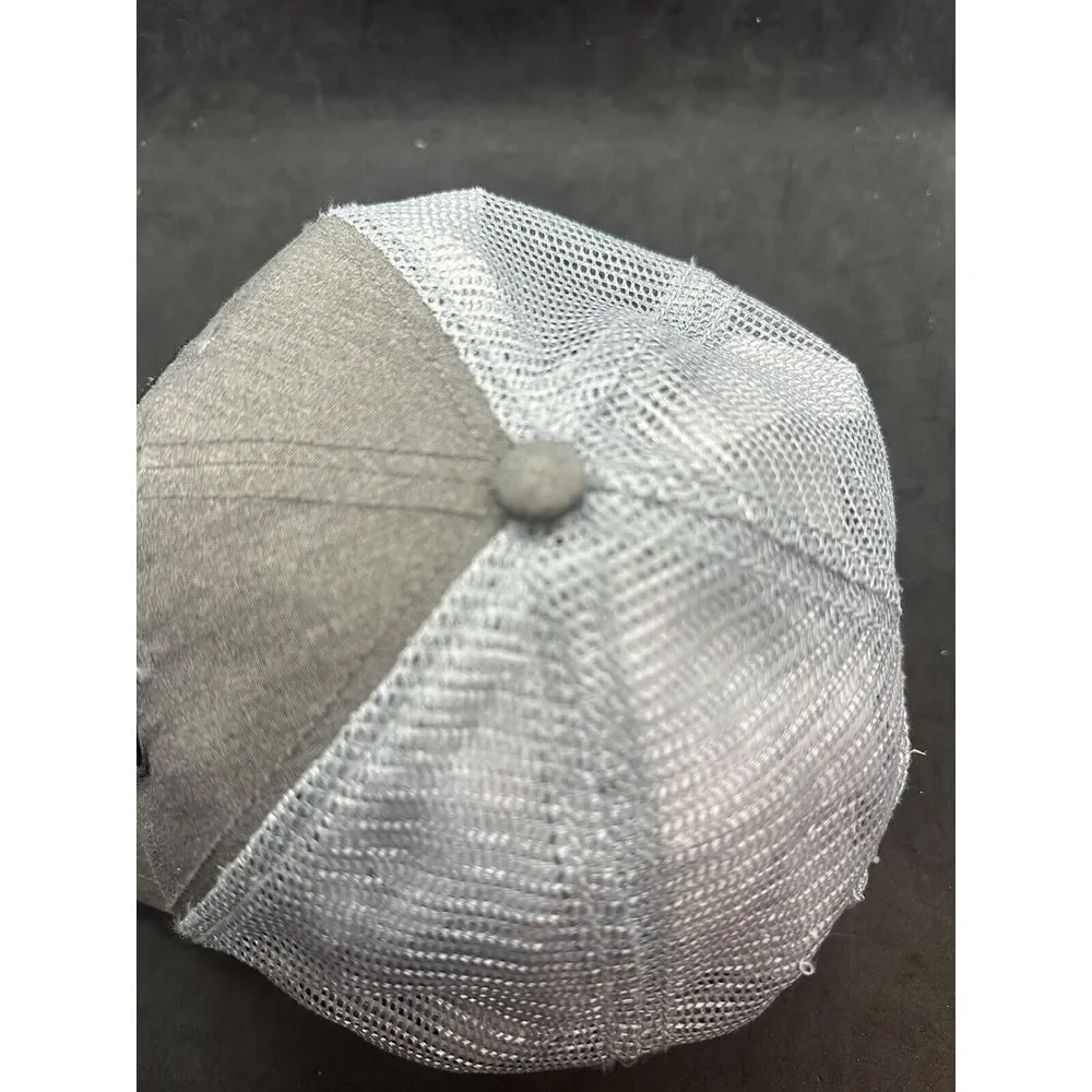 The North Face Snapback Hat Trucker Cap‎ Adult Gray Bear Landscape